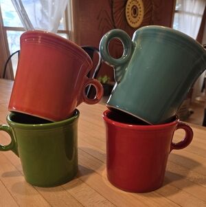 Fiesta Ware Mug Set